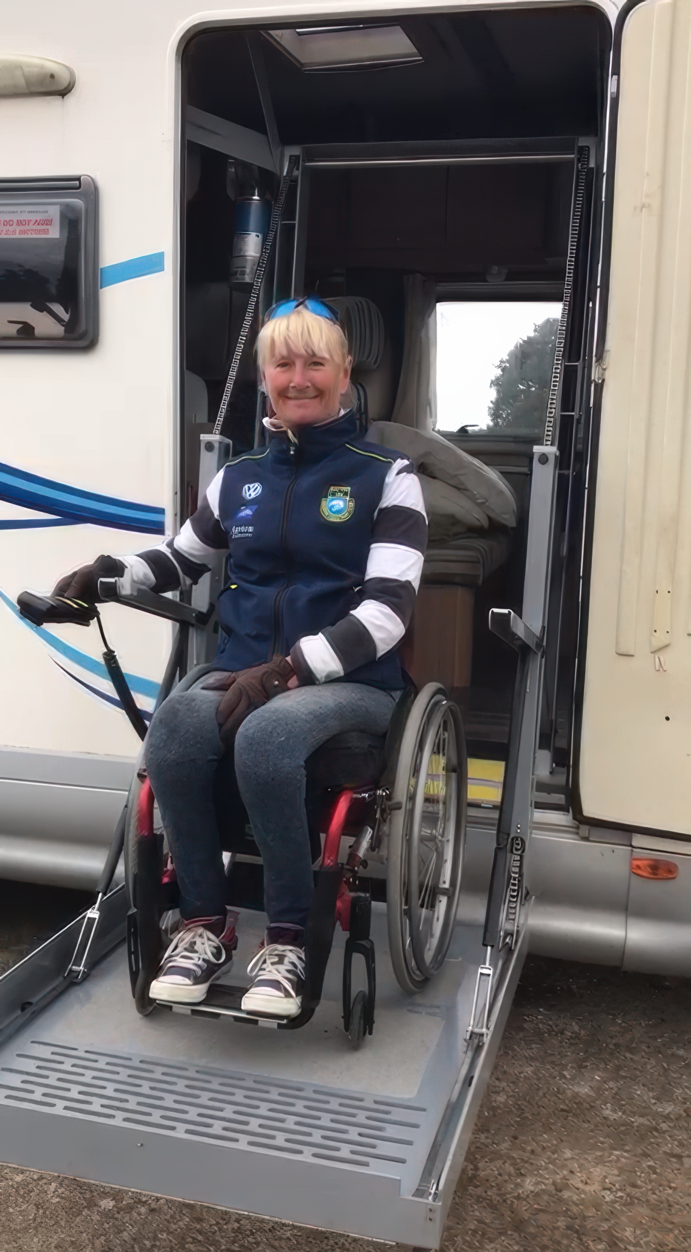 Bespoke Unlite Ricon Wheelchair Lift Made For Motorhome